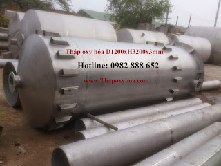 tháp oxy hóa xử lý nước giếng khoan